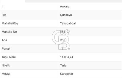 ELMADAĞ KAYAK MERKEZİ ETEKLERİNDE/YAKUPABDAL MH/YATIRIMLIK 1375 M2 FIRSAT TARLA
