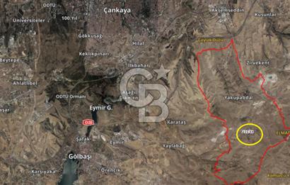 ELMADAĞ KAYAK MERKEZİ ETEKLERİNDE/YAKUPABDAL MH/YATIRIMLIK 1375 M2 FIRSAT TARLA