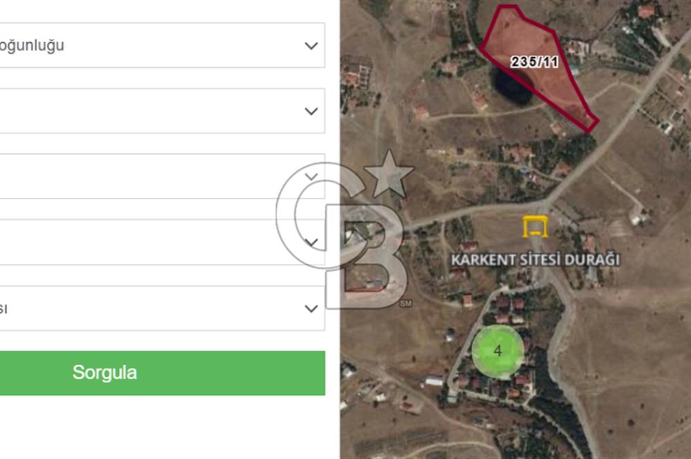 ELMADAĞ KAYAK MERKEZİ ETEKLERİNDE/YAKUPABDAL MH/YATIRIMLIK 1375 M2 FIRSAT TARLA