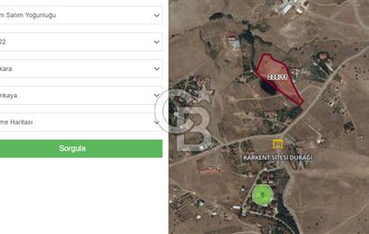 ELMADAĞ KAYAK MERKEZİ ETEKLERİNDE/YAKUPABDAL MH/YATIRIMLIK 1375 M2 FIRSAT TARLA