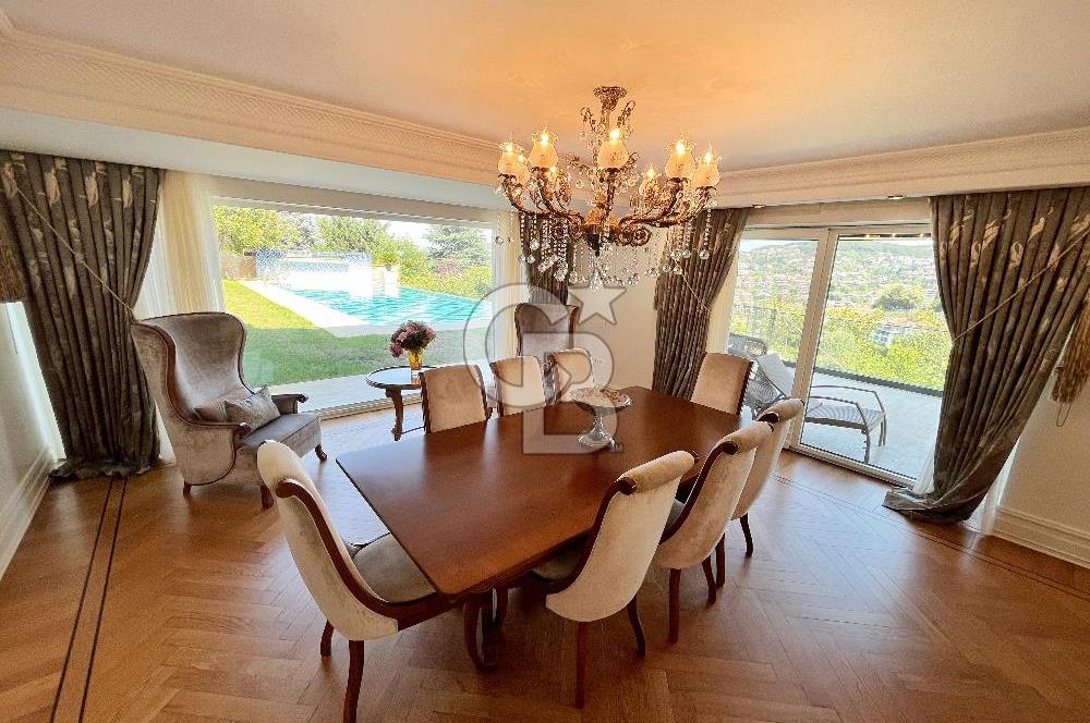 BEYKOZ ACARKENT'TE BR TİPİ TADİLATLI 7+2 SATILIK VİLLA