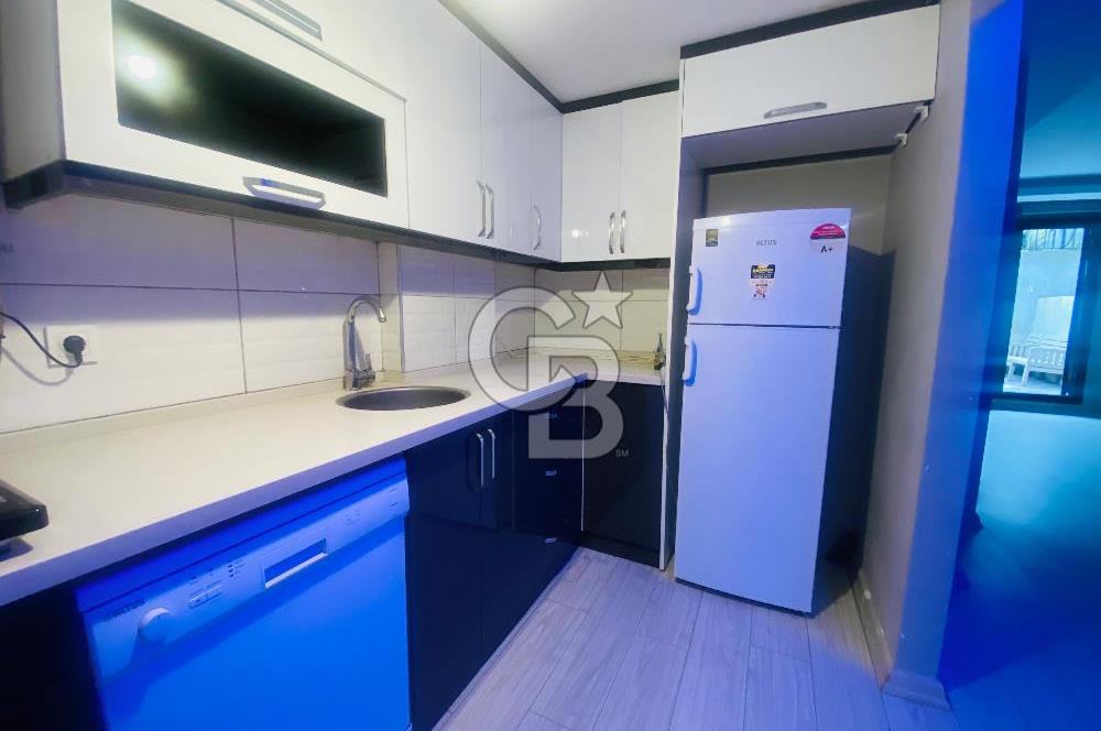 BUCA MENDERES HALK CADDESİNDE EŞYALI SATILIK 1+1  DAİRE