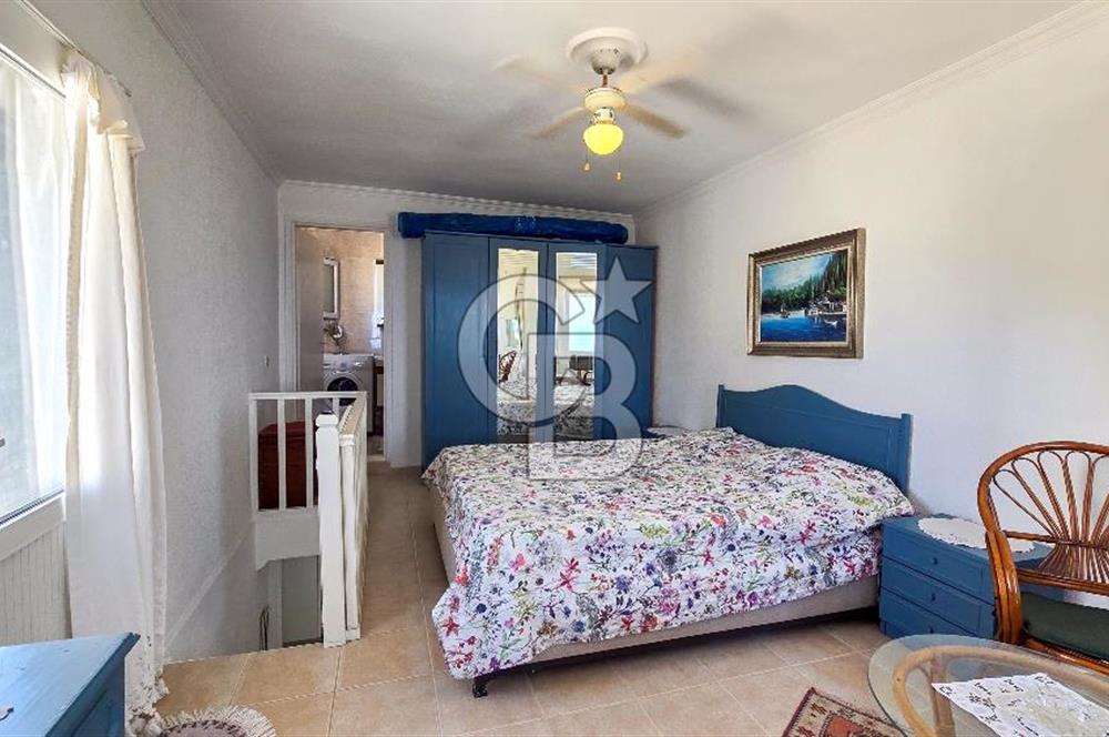 Bodrum Yalıkavak Özel Plajlı, Full Deniz Manzaralı, Bahçeli Müstakil 3+1 Dubleks Villa