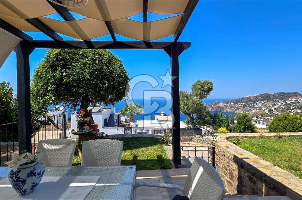 Bodrum Yalıkavak Özel Plajlı, Full Deniz Manzaralı, Bahçeli Müstakil 3+1 Dubleks Villa