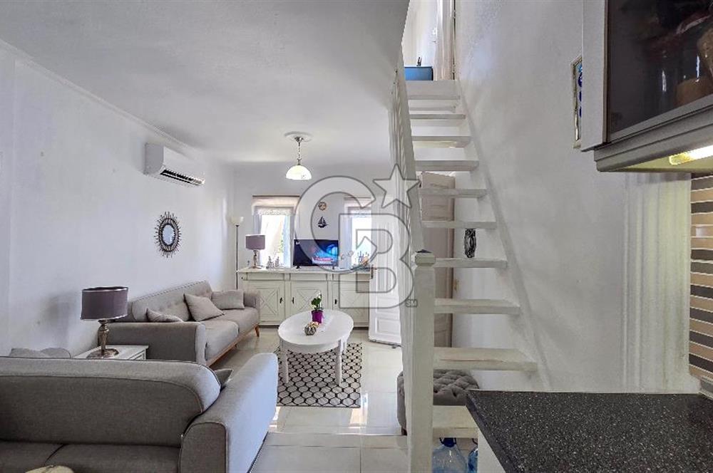 Bodrum Yalıkavak Özel Plajlı, Full Deniz Manzaralı, Bahçeli Müstakil 3+1 Dubleks Villa