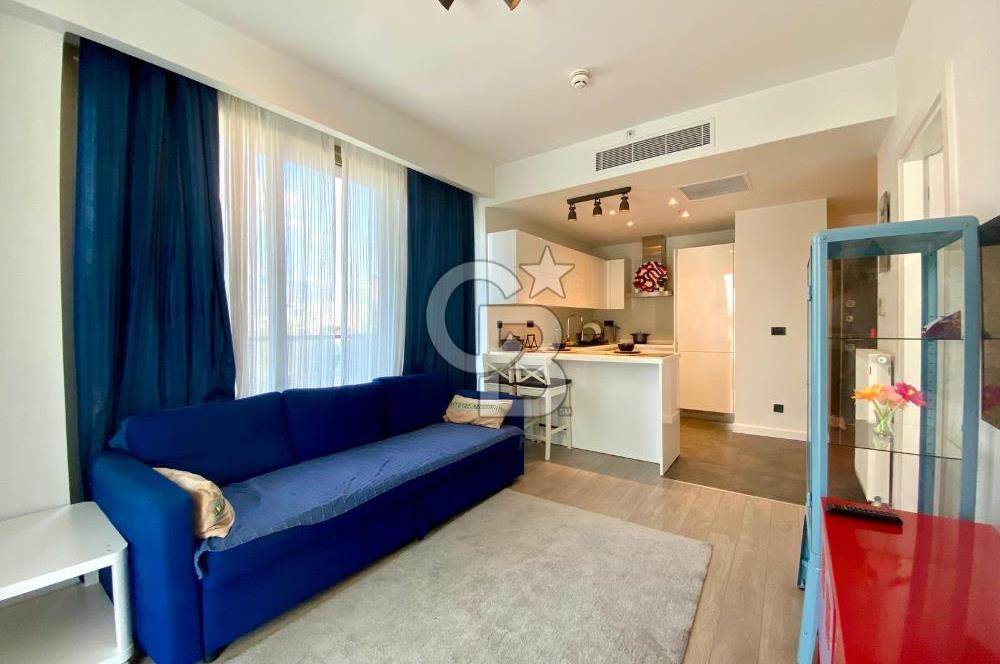 Folkart Incity de Full Eşyalı Kiralık 1+1 Daire
