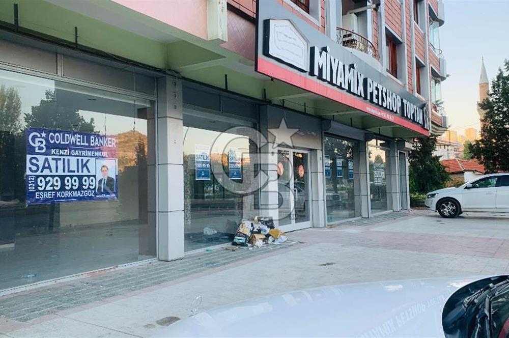 İRFAN BAŞTUĞ CADDESİ ÜZERİNDE CADDEYE CEPHE SATILIK MAĞAZA