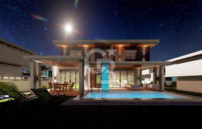 Kuşadası Soğucak ta Projeden Satılık 5+1 Villa