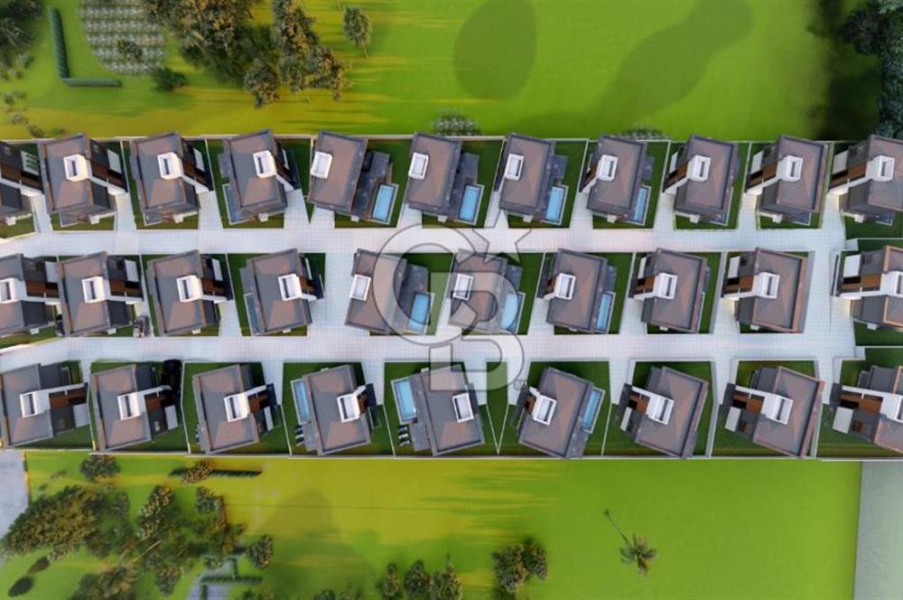 Kuşadası Soğucak ta Projeden Satılık 5+1 Villa