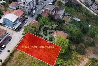 KOCAELİ KARTEPE ARSLANBEY'DE SATILIK TİCARİ İMARLI 918 m2 ARSA