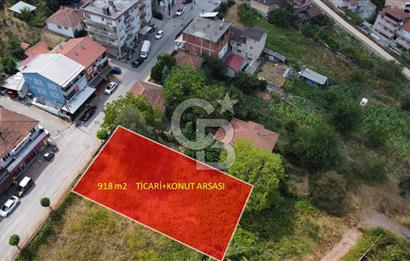 KOCAELİ KARTEPE ARSLANBEY'DE SATILIK TİCARİ İMARLI 918 m2 ARSA