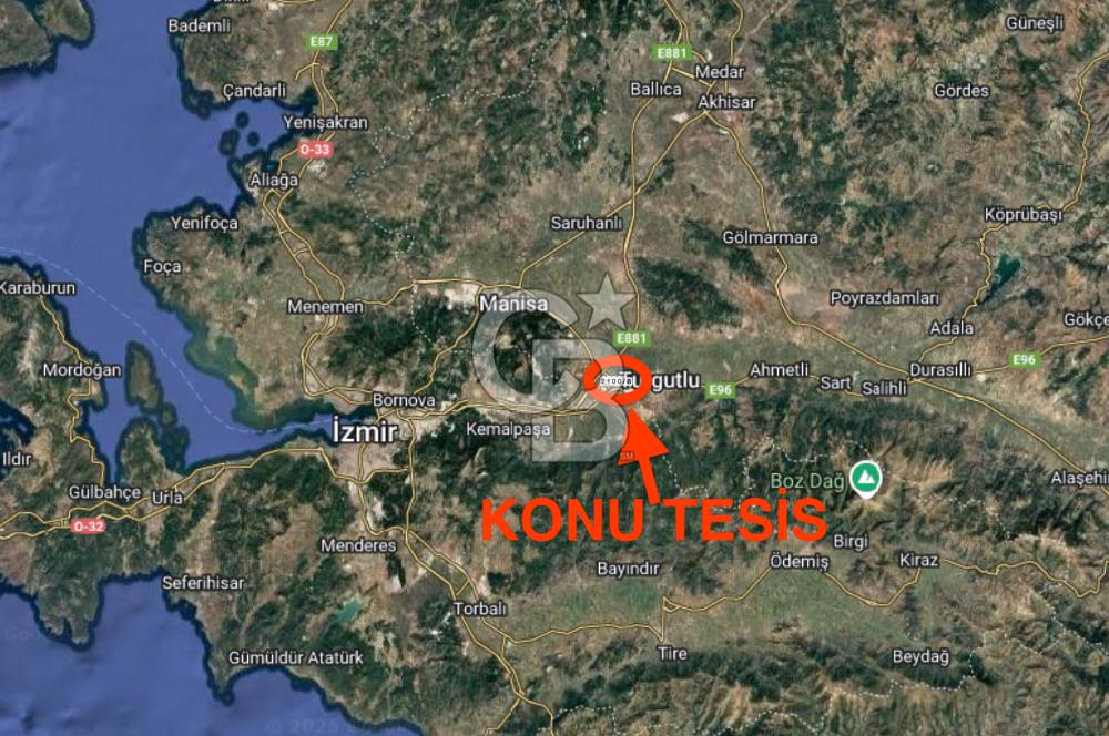 İzmir, Kemalpaşa, Halilbeyli, BAYOSB - Bağyurdu OSB, Kiralık 3.605 m2 Fabrika ve 5.000 m2 Arsa