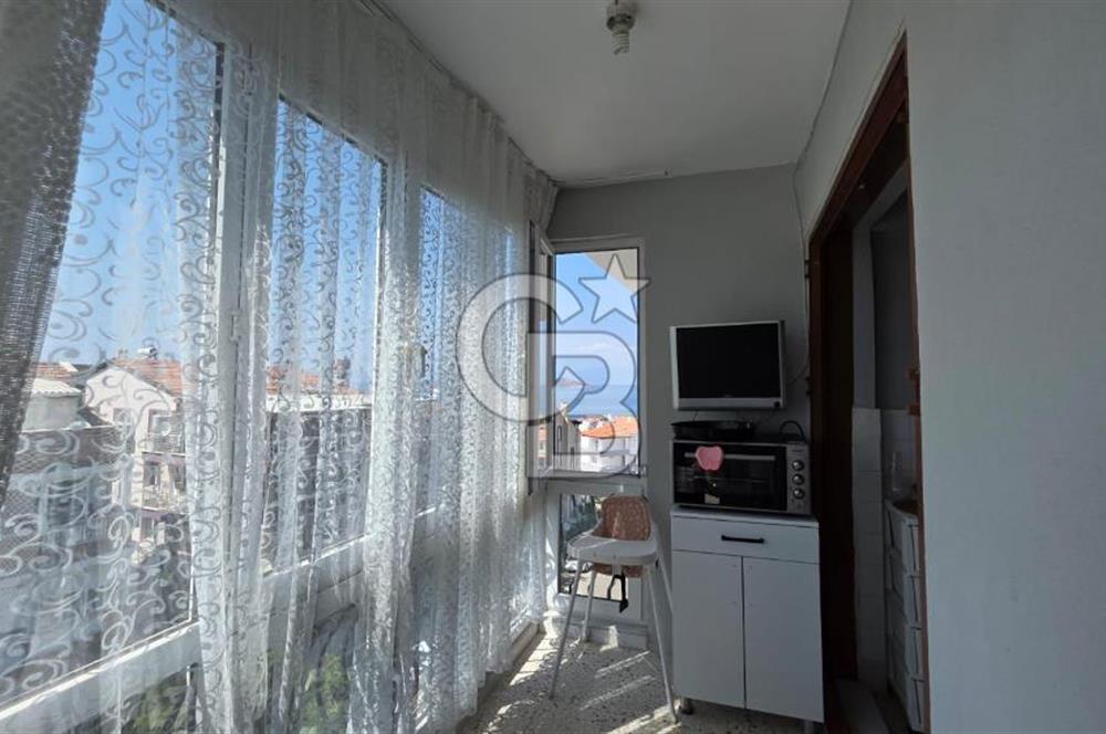 Ayvalık Armutçuk'ta Muhteşem Deniz Manzaralı, 2+1 Daire