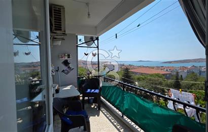 Ayvalık Armutçuk'ta Muhteşem Deniz Manzaralı, 2+1 Daire
