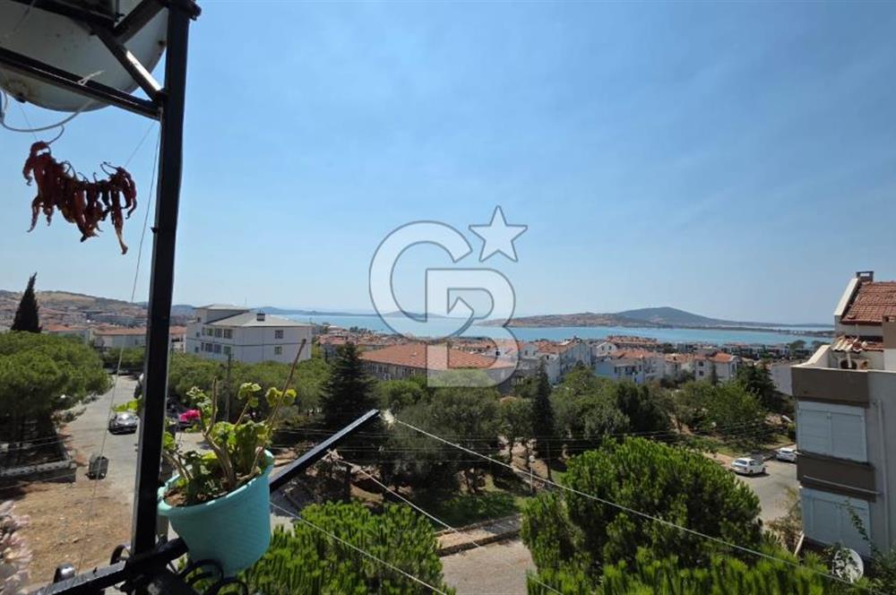 Ayvalık Armutçuk'ta Muhteşem Deniz Manzaralı, 2+1 Daire