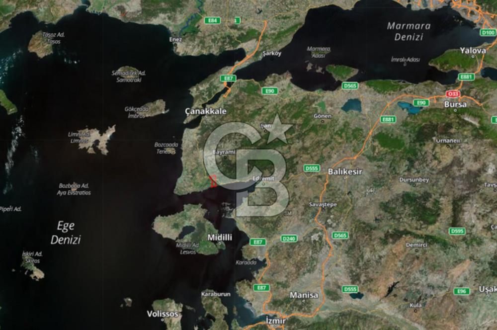 Çanakkale Ayvacık Ahmetçe Köyüne Yakın Satılık Zeytinlik