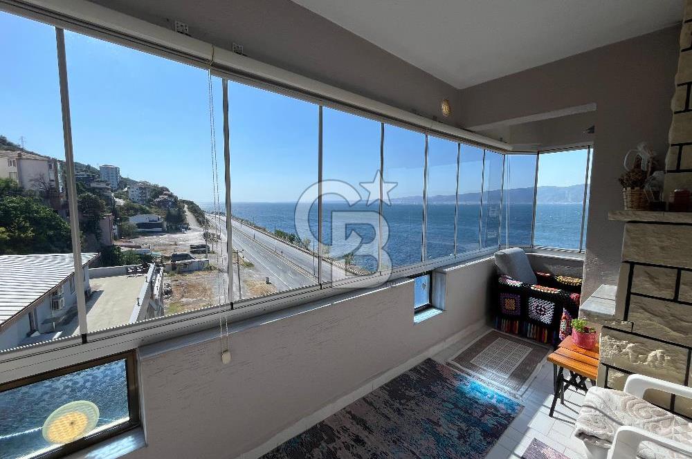 HALIDERE'DE DENİZ MANZARALI 3+1 SATILIK DAİRE ASANSÖRLÜ