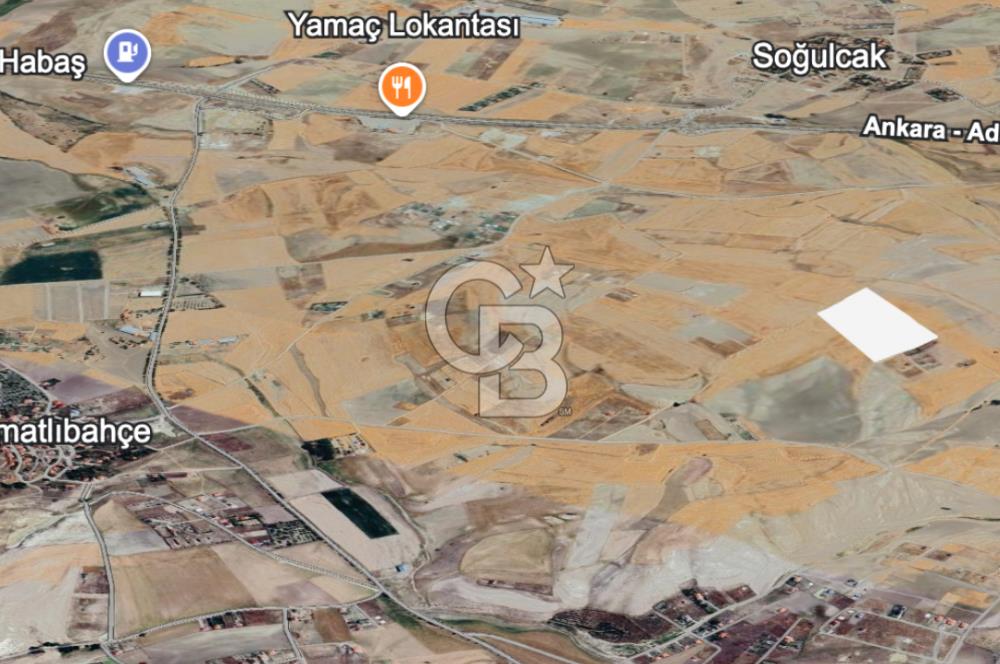 ANKARA GÖLBAŞINDA MAHMATLIBAHÇE DE SATILIK TARLA 5436 m2