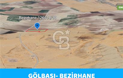  GÖLBAŞI BEZİRHANE MAHALLESİ'NDE FIRSAT TARLA