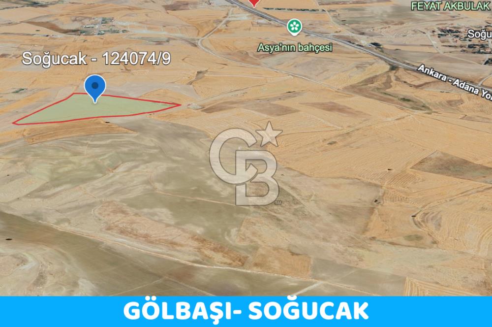 ANKARA GÖLBAŞI'DA SOĞULCAK'TA 1500 M2 SATILIK TARLA