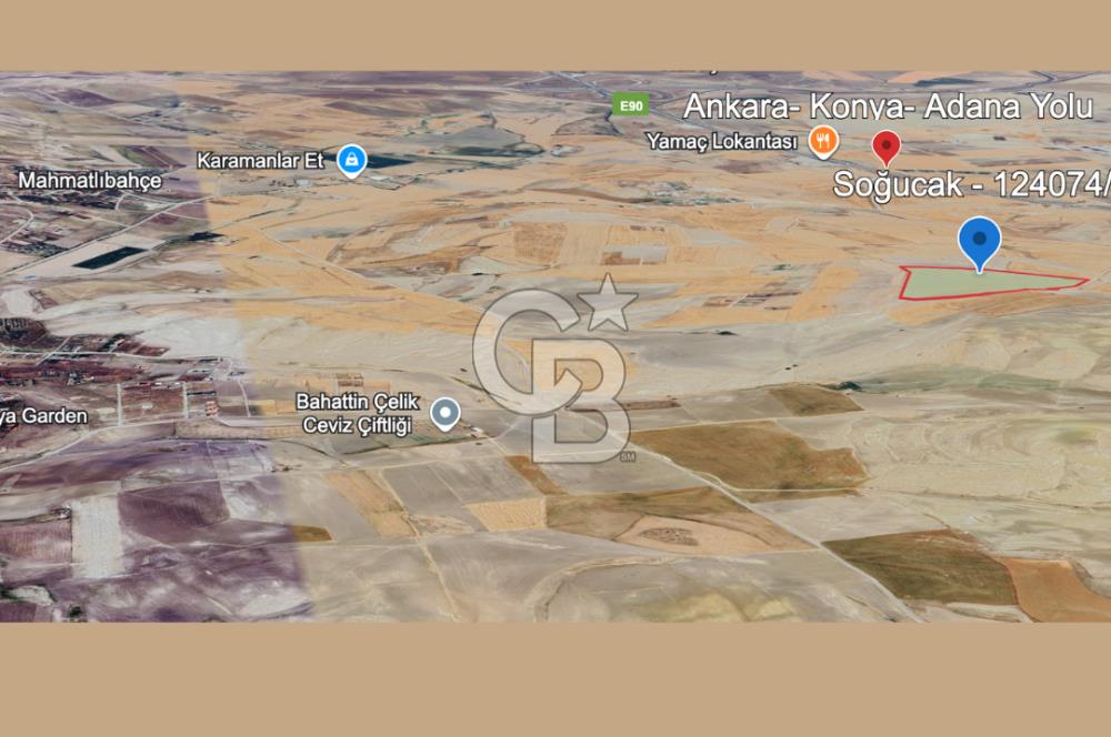ANKARA GÖLBAŞI'DA SOĞULCAK'TA 1500 M2 SATILIK TARLA