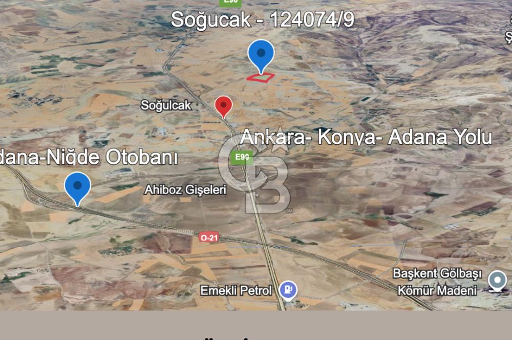 ANKARA GÖLBAŞI'DA SOĞULCAK'TA 1500 M2 SATILIK TARLA