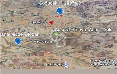 ANKARA GÖLBAŞI'DA SOĞULCAK'TA 1500 M2 SATILIK TARLA