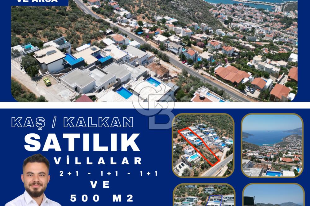 CB'GİZDEN KALKAN'DA 3 ADET VİLLA VE ARSA 