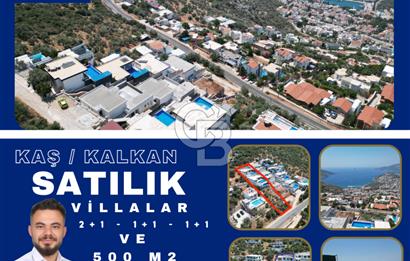 CB'GİZDEN KALKAN'DA 3 ADET VİLLA VE ARSA 