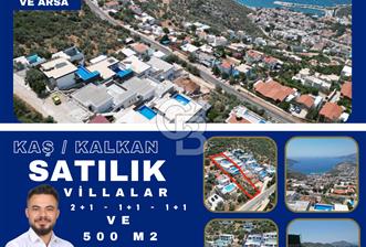 CB'GİZDEN KALKAN'DA 3 ADET VİLLA VE ARSA 