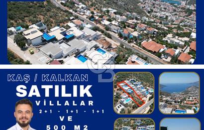 CB'GİZDEN KALKAN'DA 3 ADET VİLLA VE ARSA 