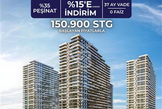 KKTC İskele Long Beach Otel & Casinolu Lüks 1+1 Daireler