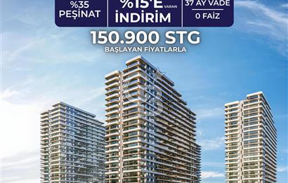 KKTC İskele Long Beach Otel & Casinolu Lüks 1+1 Daireler