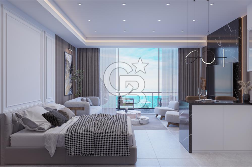 KKTC İskele Long Beach Otel & Casinolu Lüks Stüdyo Daireler