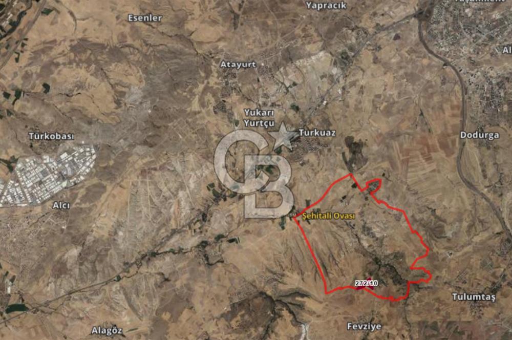 ŞEHİTALİ MH'DE/TOKİ YAPILAŞMA ALANI YAKININDA/YATIRIM FIRSATI/7363 M2 TARLA!