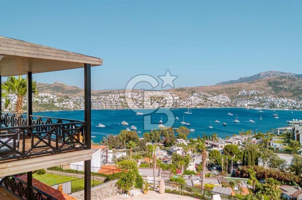 CB CLASS BODRUM GÜNDOĞAN KENDİ SAHİLİ OLAN SATILIK VİLLA