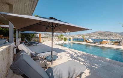CB CLASS BODRUM GÜNDOĞAN KENDİ SAHİLİ OLAN SATILIK VİLLA