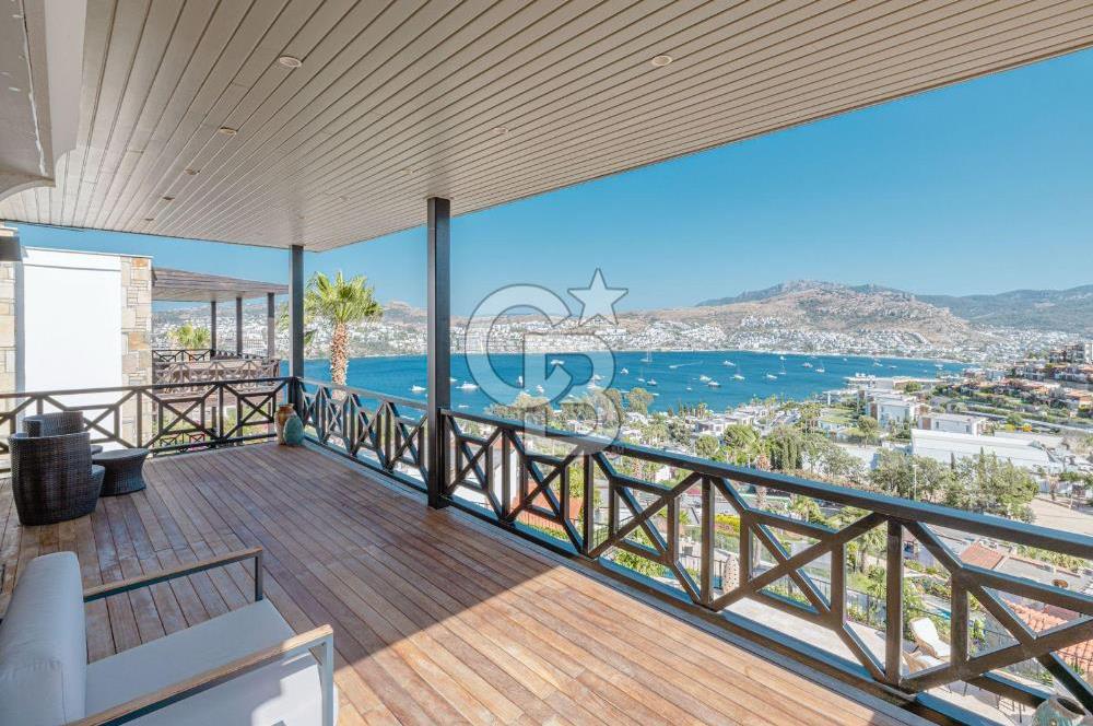 CB CLASS BODRUM GÜNDOĞAN KENDİ SAHİLİ OLAN SATILIK VİLLA