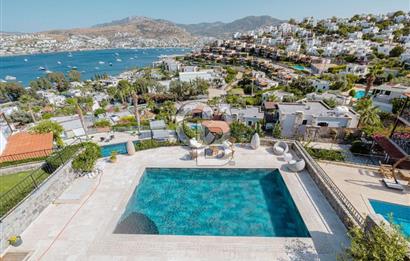 CB CLASS BODRUM GÜNDOĞAN KENDİ SAHİLİ OLAN SATILIK VİLLA
