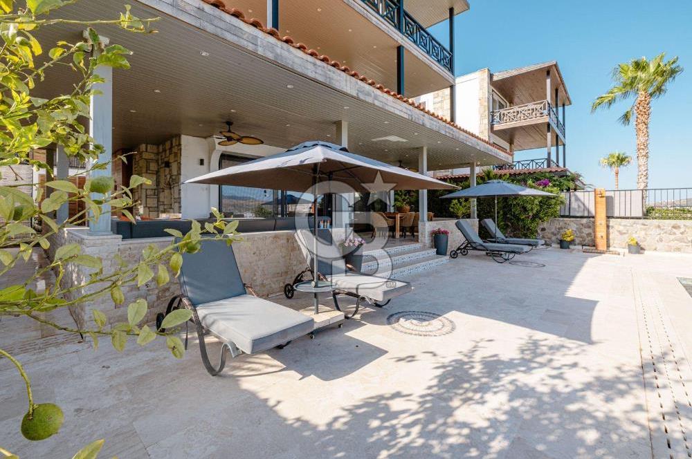 CB CLASS BODRUM GÜNDOĞAN KENDİ SAHİLİ OLAN SATILIK VİLLA