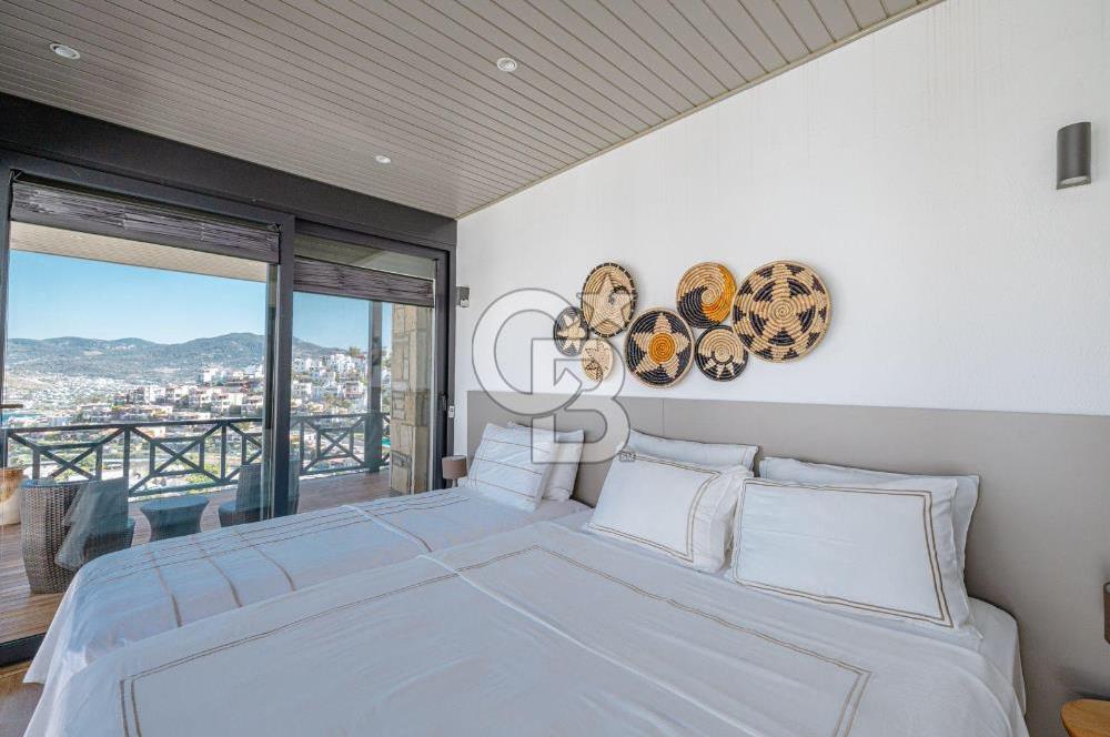 CB CLASS BODRUM GÜNDOĞAN KENDİ SAHİLİ OLAN SATILIK VİLLA