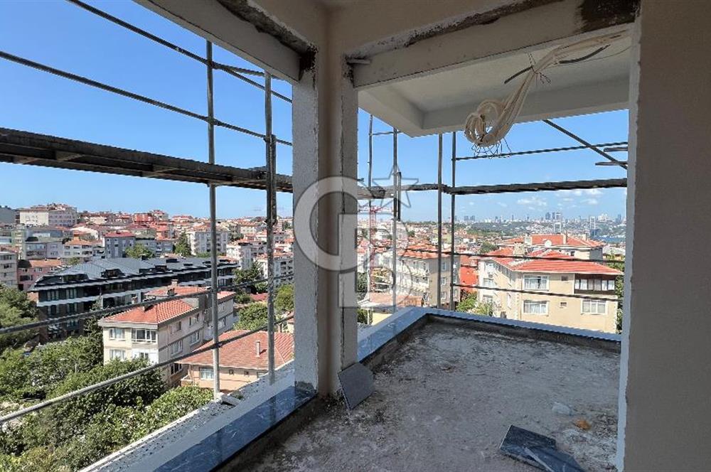 ÜSKÜDAR BURHANİYE'DE SATILIK 3+1 KISMI DENİZ VE BOĞAZ MANZARALI DAİRE