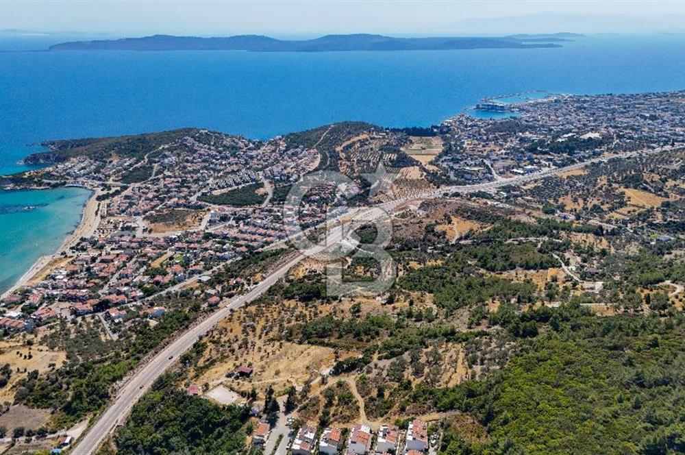Mordoğan Ardıç Plajı Manzaralı Satılık 2 Parsel Tarla