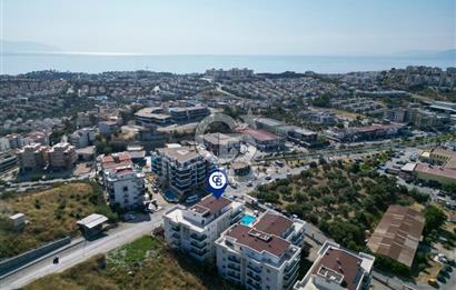 KUŞADASI ÇATI DUBLEKS DENİZ MANZARALI ÖZEL OTOPARKLI 4+1 DAİRE