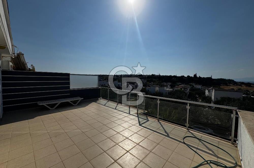 Gömeç Karaağaçta Denize 80 Metre Deniz Manzaralı Villa
