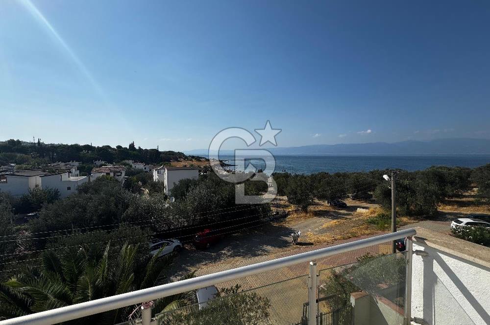 Gömeç Karaağaçta Denize 80 Metre Deniz Manzaralı Villa
