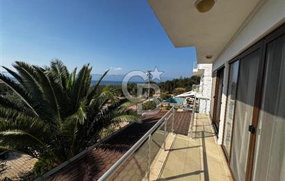 Gömeç Karaağaçta Denize 80 Metre Deniz Manzaralı Villa