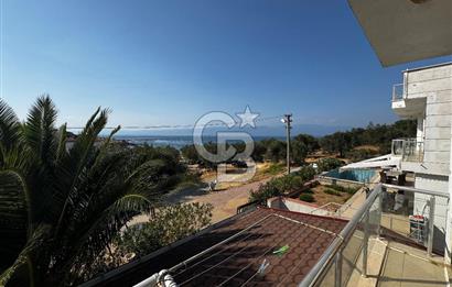 Gömeç Karaağaçta Denize 80 Metre Deniz Manzaralı Villa