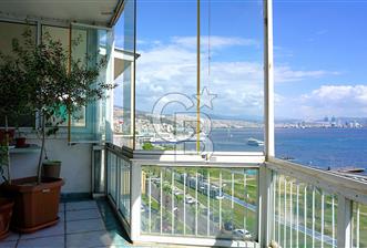KARŞIYAKA'DA FULL DENİZ MANZARALI SATILIK 3+1 YALI DAİRESİ