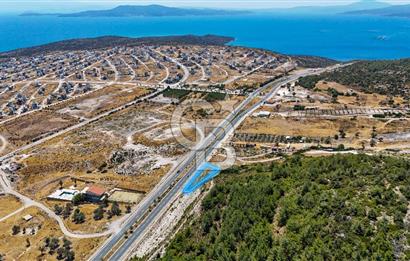 Mordoğan İzmir Caddesi'nde Yola Cepheli Satılık Tarla